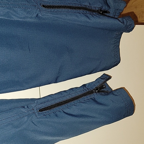 Vintage Roxy Parachute Cargo Utility Pants Joggers Blue Small Y2k 2000s 90s - Picture 5 of 7
